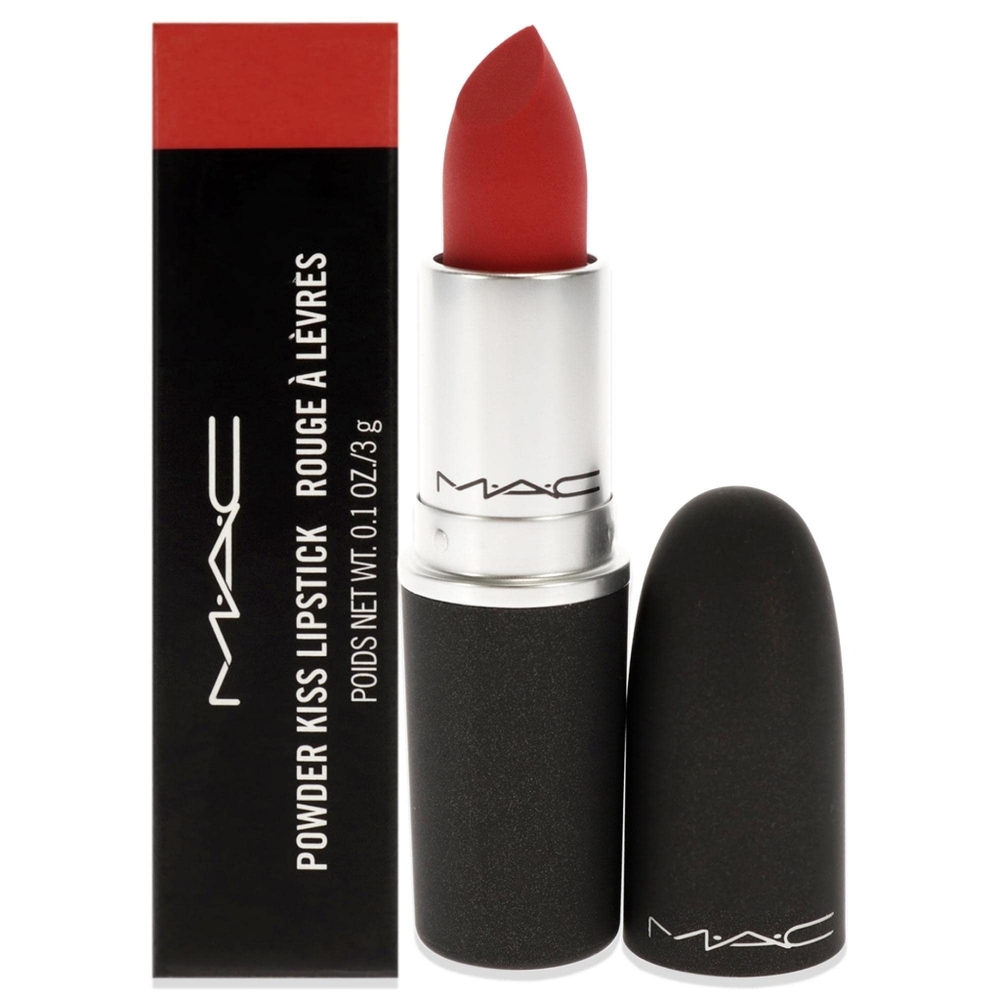 MAC Powder Kiss Lipstick in Lasting Passion